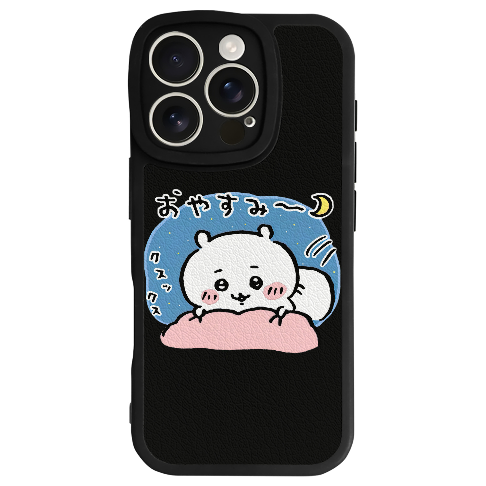 （画像用） ちいかわ ちいかわ Chii-kawa chiikawa 【iPhone 16シリーズ対応】シリコンスマホケース（レザー調） 材質：シリコン